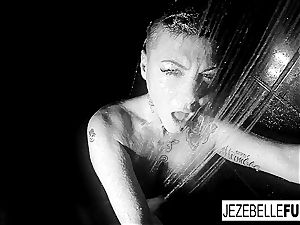 Jezebelle Bond gets steaming in the douche